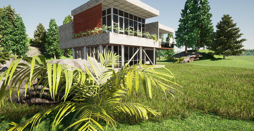 Meu projeto do curso: Projeto arquitetônico 3D e modelagem com Revit 6