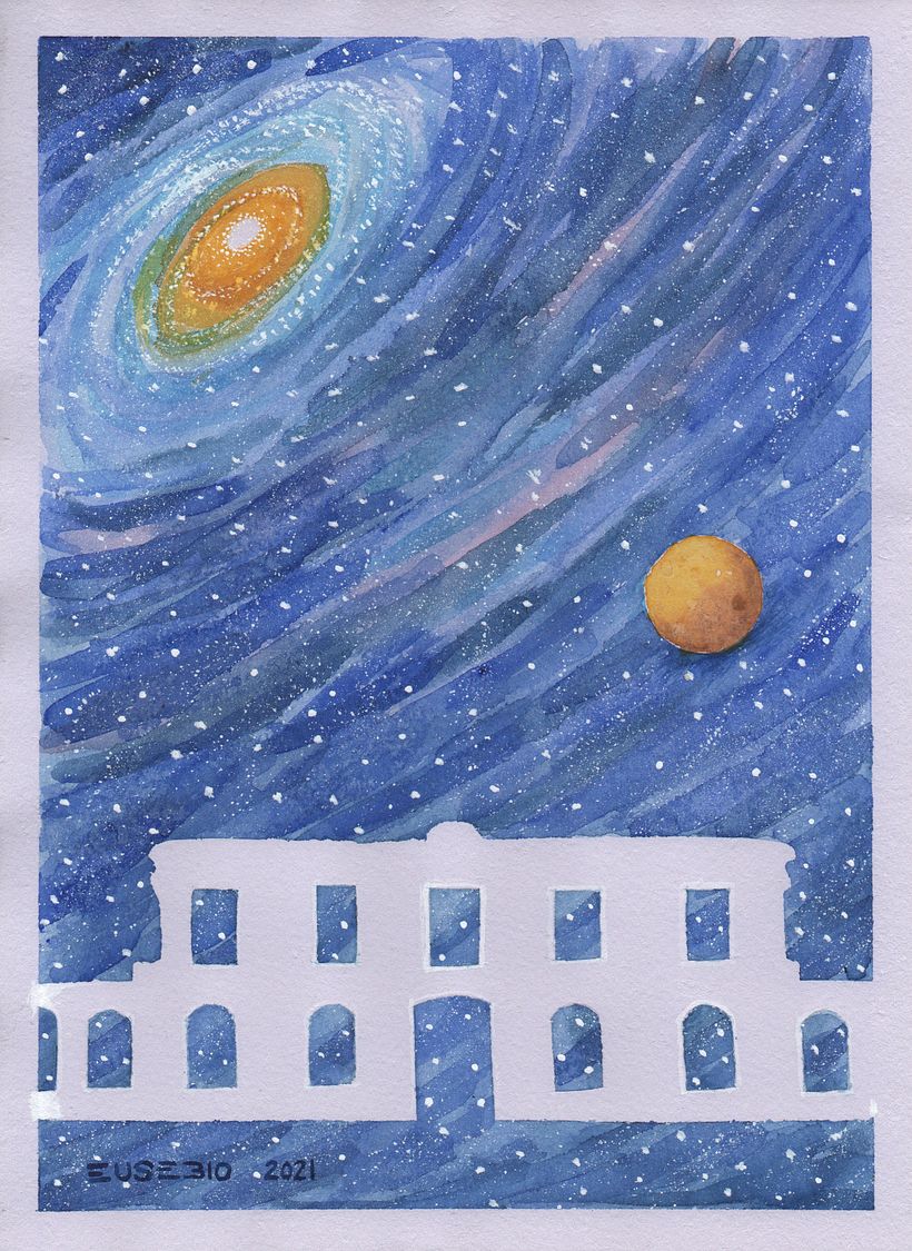 Cielo de San Fernando de Henares.