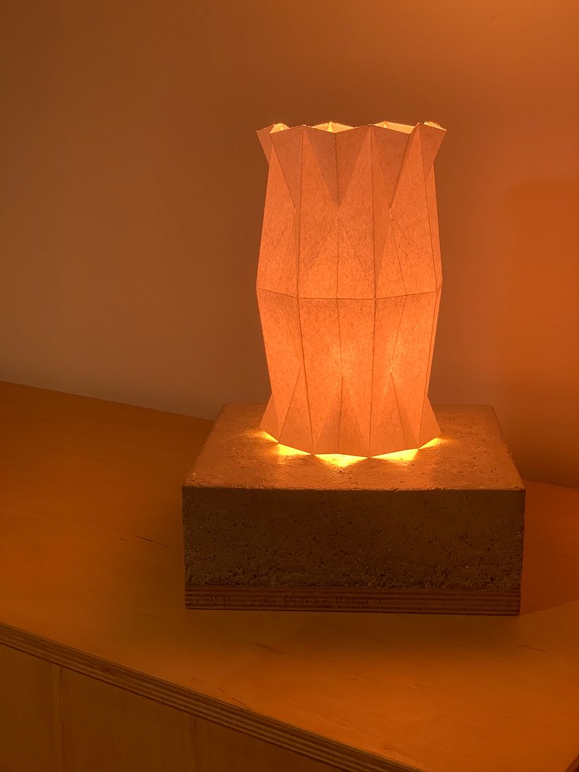My project in Creation of Origami Lamps with Paper course 2