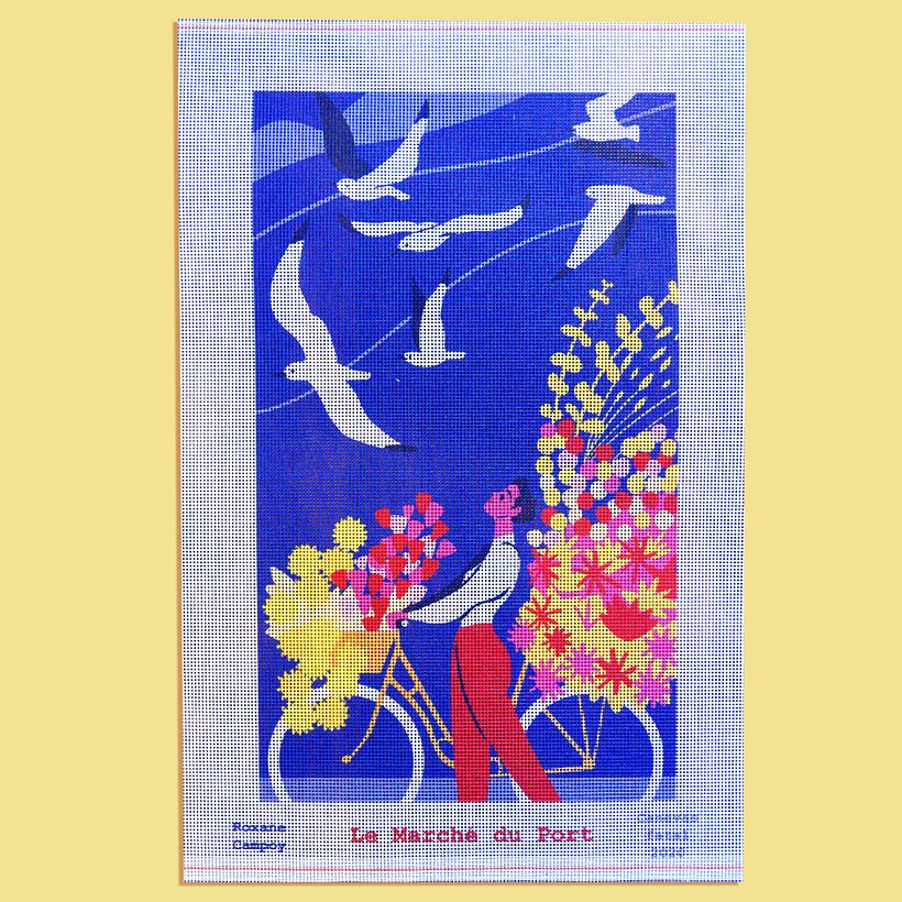 CANEVAS FATAL _ Flower market 1