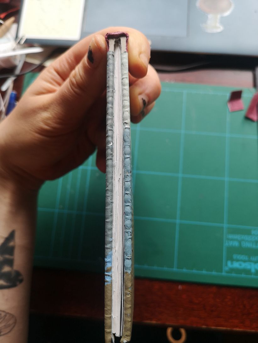 My project in Handmade Binding without Stitches course 7