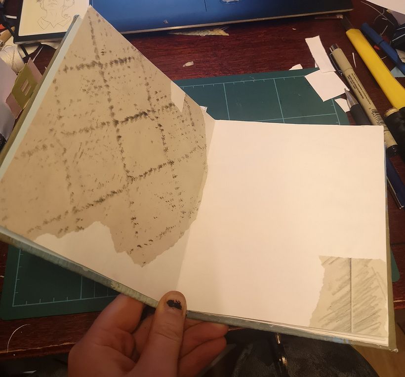 My project in Handmade Binding without Stitches course 8