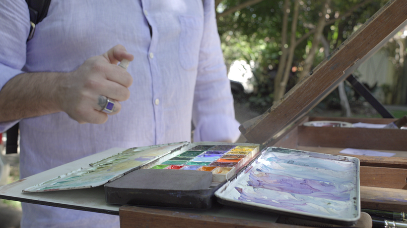 Tutorial Acuarela: consejos básicos para pintar al aire libre 5