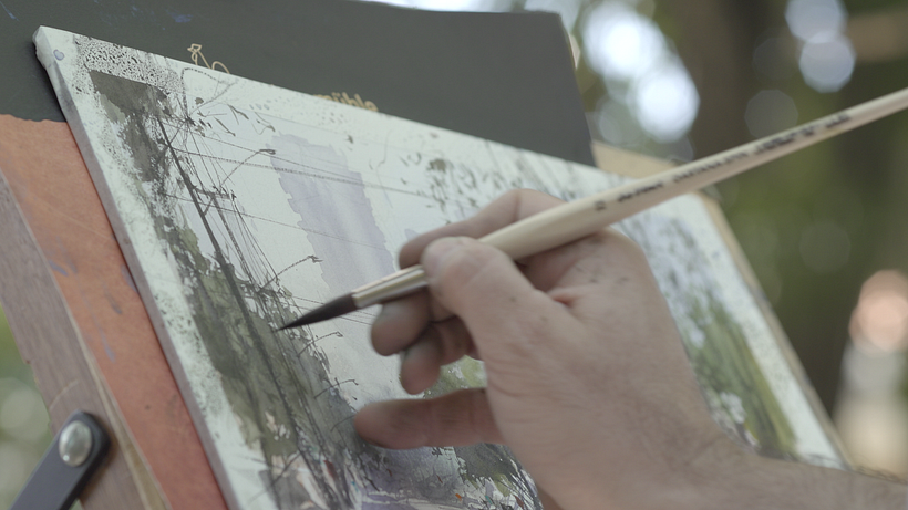 Tutorial Acuarela: consejos básicos para pintar al aire libre 16