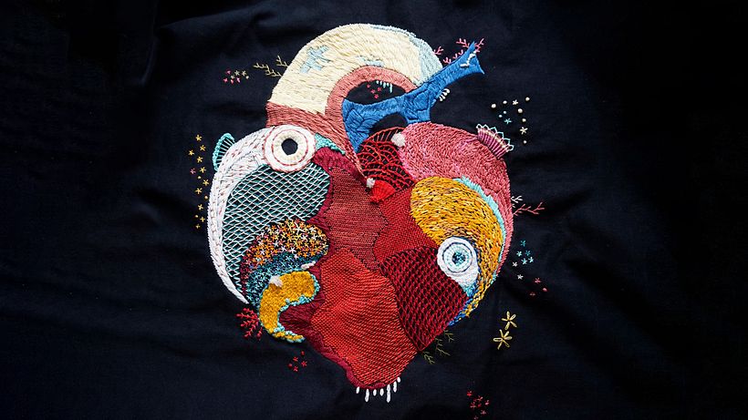 Advanced Embroidery Techniques: Stitches and Compositions with Volume, by Maria Rubio (@its_mariarubio)