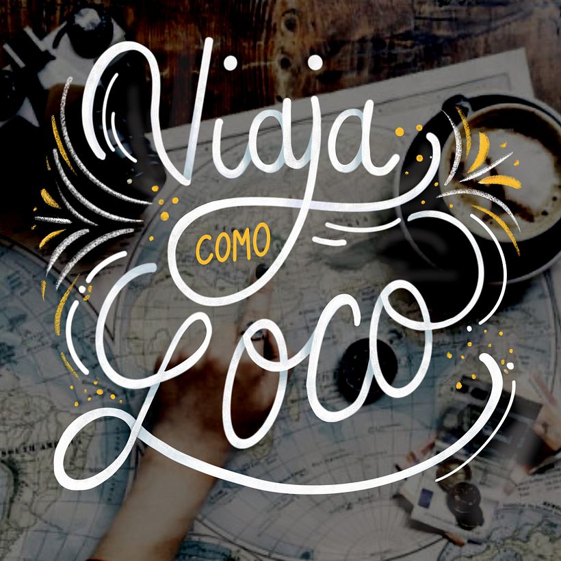 My project in Calligraphy and Lettering for Instagram with Procreate course 9