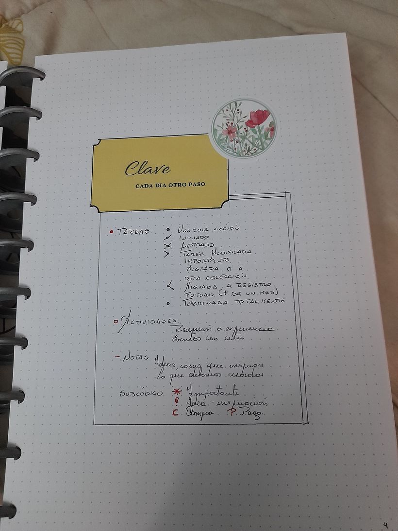 Mi Proyecto del curso:  Bullet journal creativo: planificación y creatividad  4