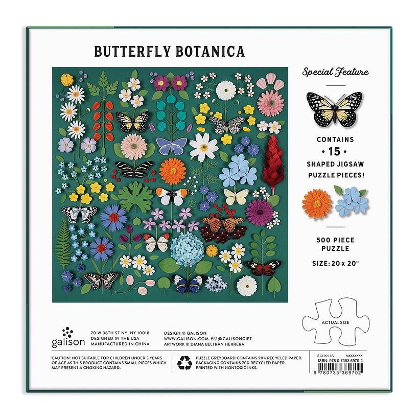 Butterfly Botanica puzzle 13