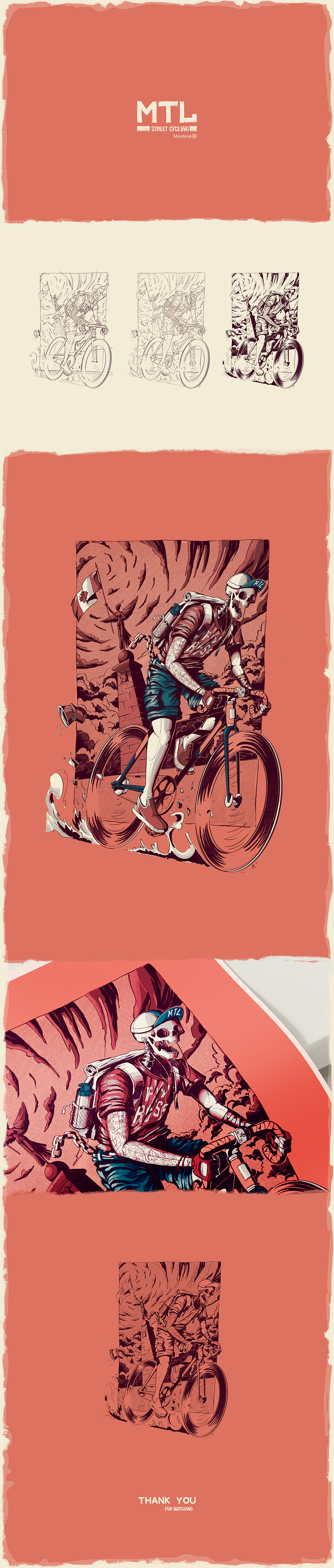 MTL Street Cycling 1