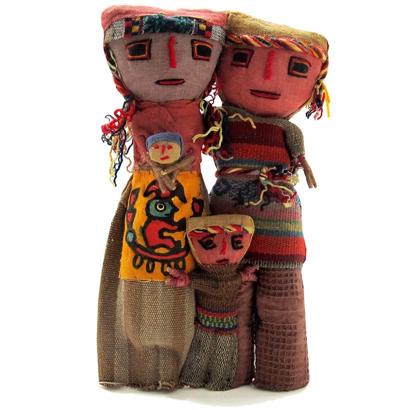Los juguetes artesanales de Mama Kolla.
