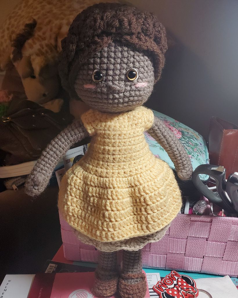 My project in Amigurumi: Creation of Characters through Crochet course 3