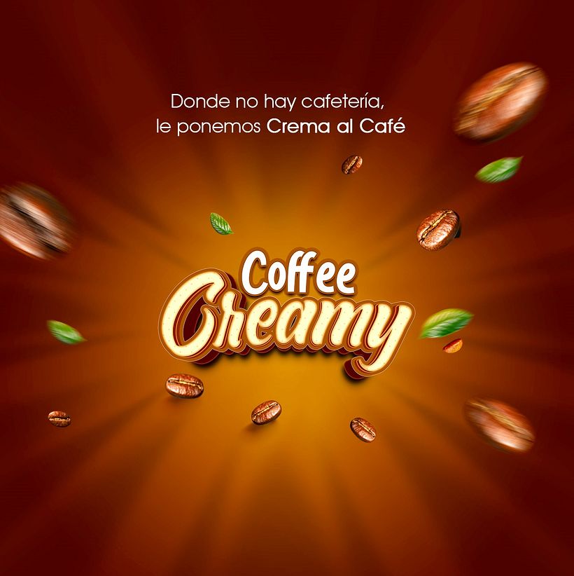 Creamy Coffee, Donde no hay cafetería le ponemos crema al café.