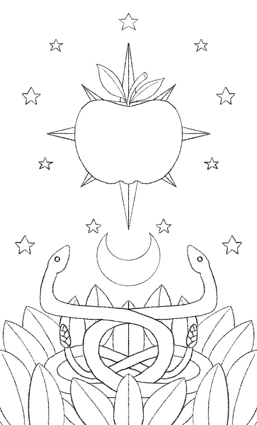 Boceto final de LA ESTRELLA