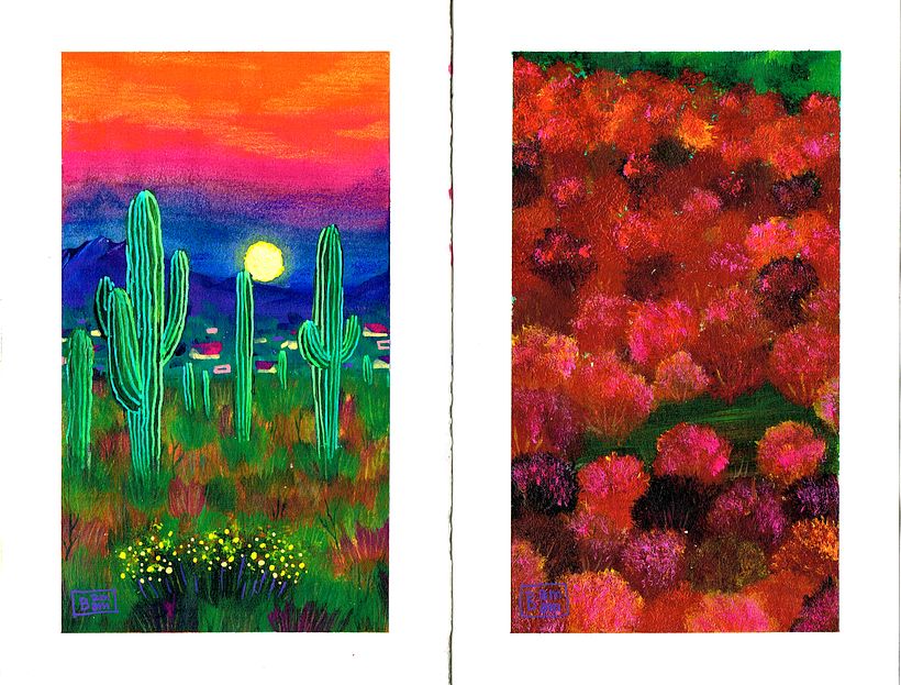 Pintura de paisaje