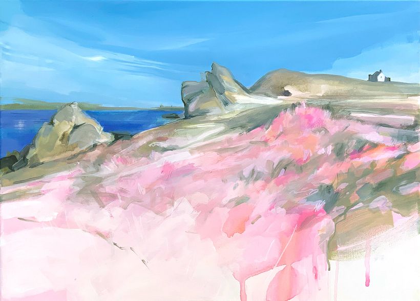 Toulalan, 50 x 70 cm, Acrylic on canvas