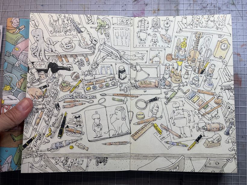 All in line – From the sketchbooks of Mattias Adolfsson, reprint 9