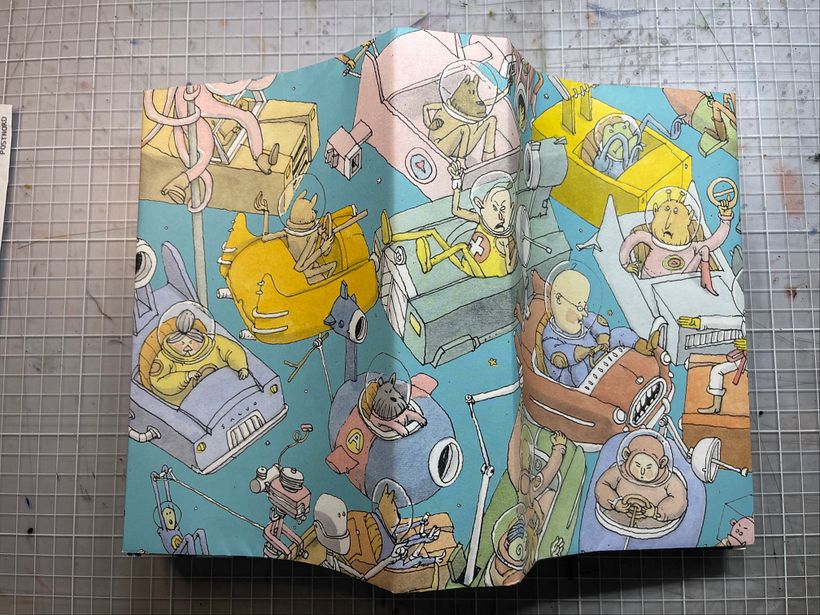 All in line – From the sketchbooks of Mattias Adolfsson, reprint 5