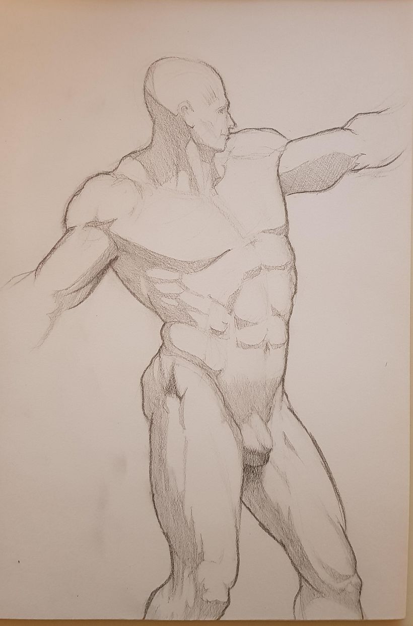 Middle - blocking in main shadow