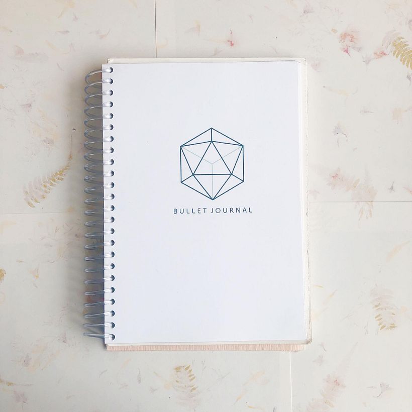  B U J O / minimalist spread  2