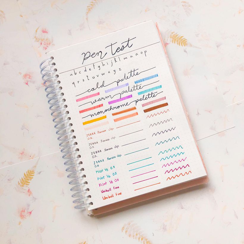  B U J O / minimalist spread  9