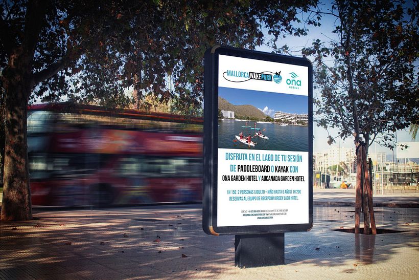 Mallorca Wakepark - Outdoor Advertising 1