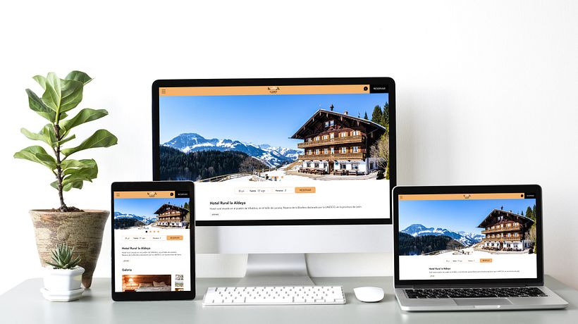 Hotel Rural - diseño UX 1