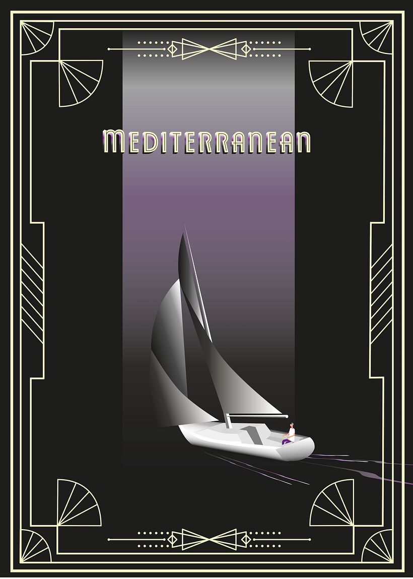 Art Deco Sailing