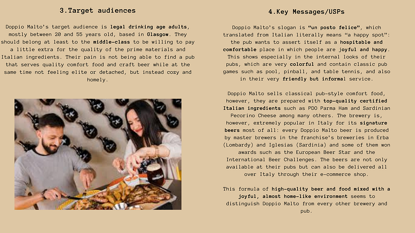 My project in Copywriting for Social Media course: Doppio Malto Campaign 3