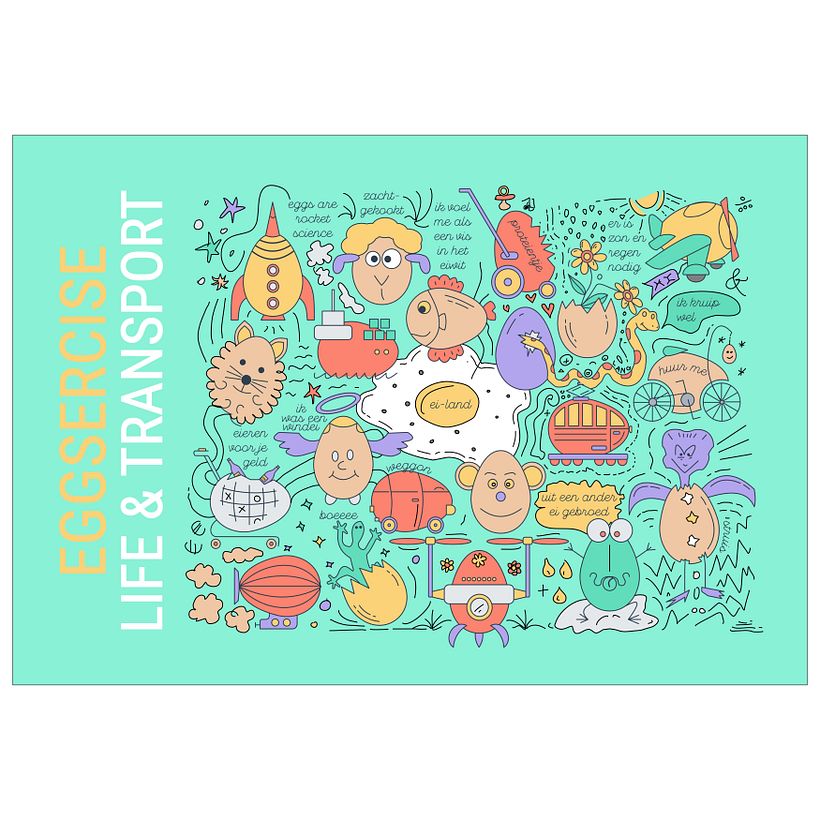 My project in Doodle-Style Vector Illustration course 3