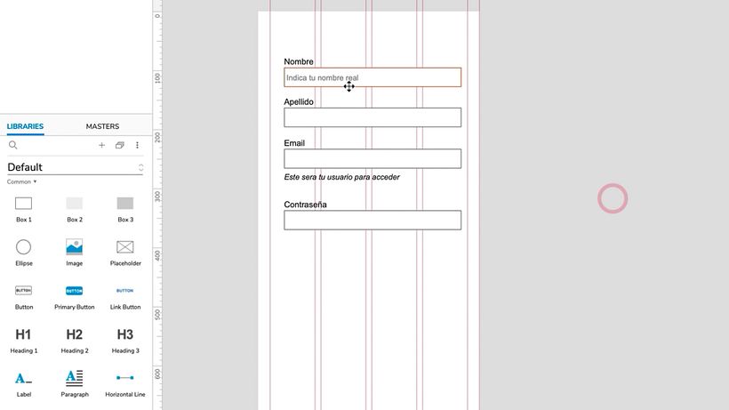 Axure Tutorial: How to Create an Interactive Form 9