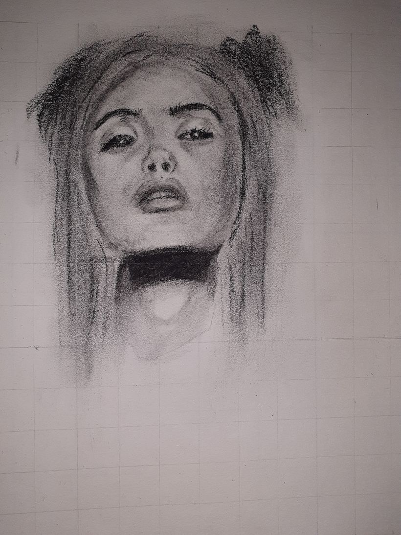 My project in Artistic Charcoal Portraiture: Creating Atmosphere course 1