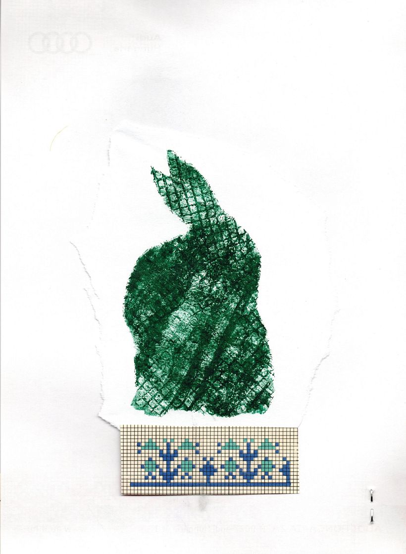 My project in Experimental Drawing Techniques for Picturebooks course 6