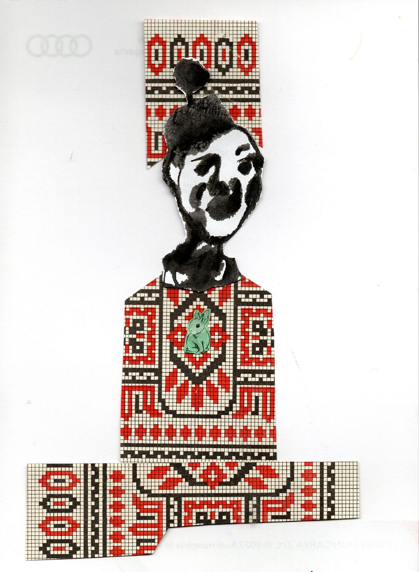 My project in Experimental Drawing Techniques for Picturebooks course 8