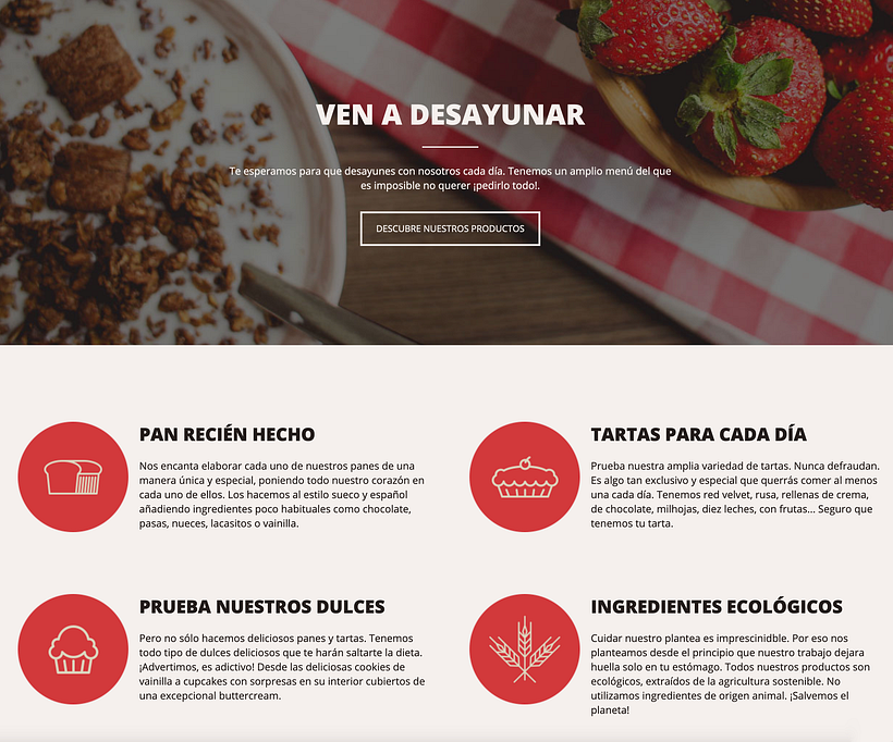 La segunda y tercera parte