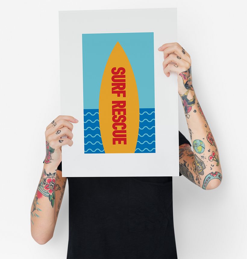 My project in Visual Identity Design: Clean and Simple Geometry course 6