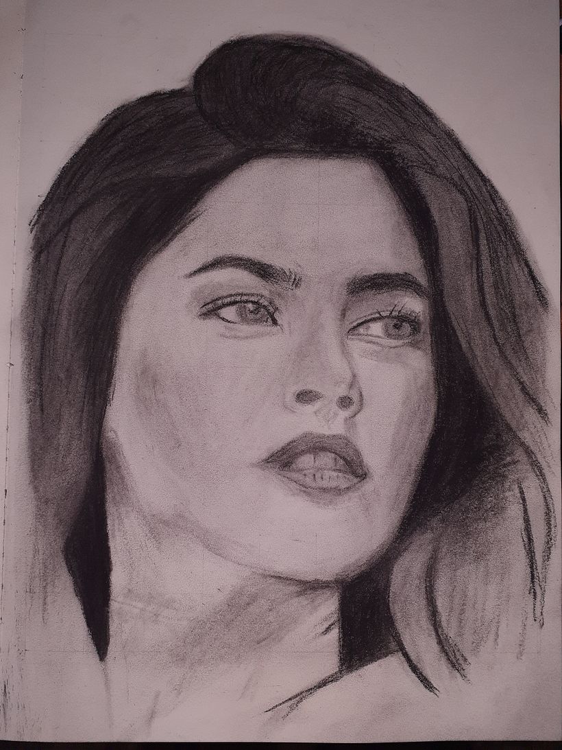 My project in Artistic Charcoal Portraiture: Creating Atmosphere course 3