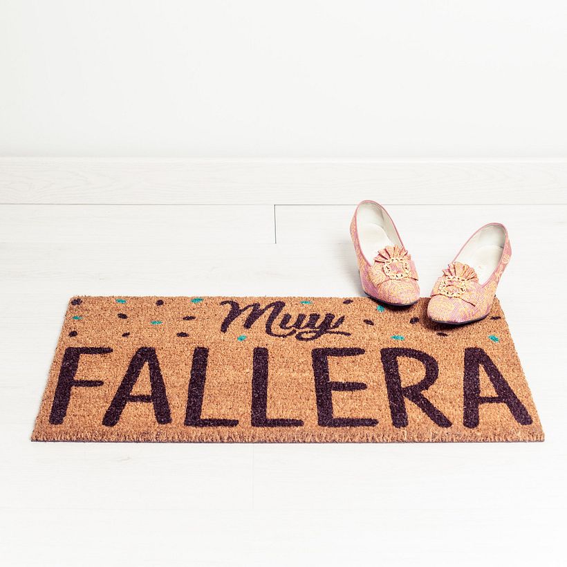 Felpudo 'Muy fallera'