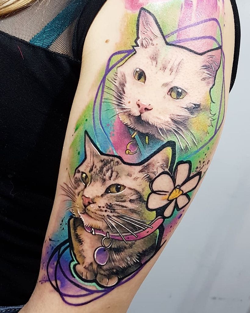 Tatuajes de Gatitos 3