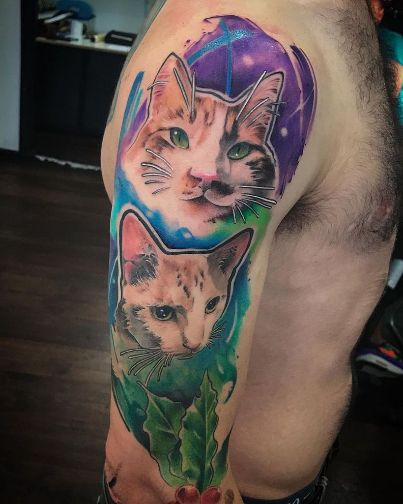 Tatuajes de Gatitos 4
