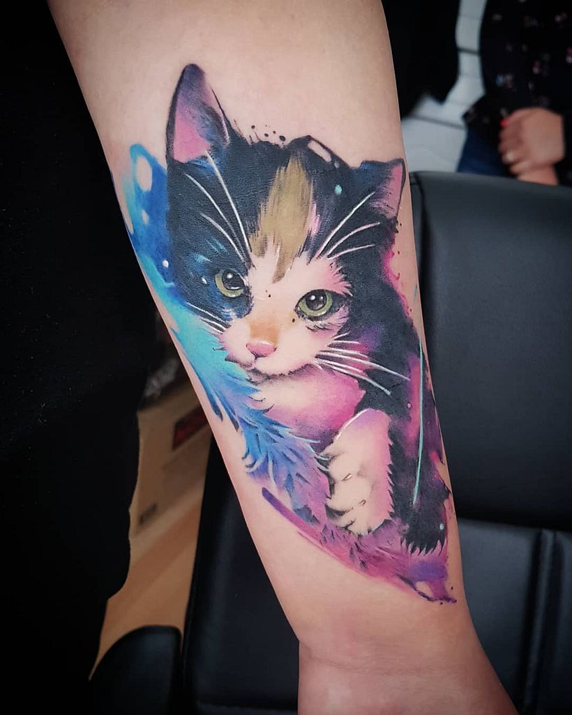 Tatuajes de Gatitos 5