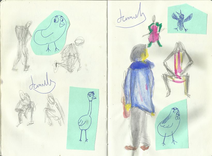 Meu projeto do curso: Cadernos de desenho: encontre uma linguagem própria 2