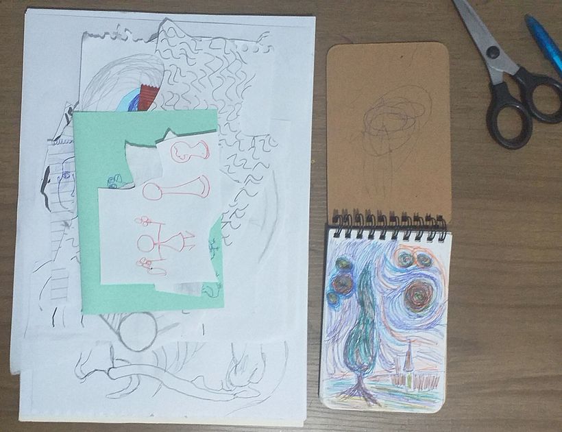 Meu projeto do curso: Cadernos de desenho: encontre uma linguagem própria 9