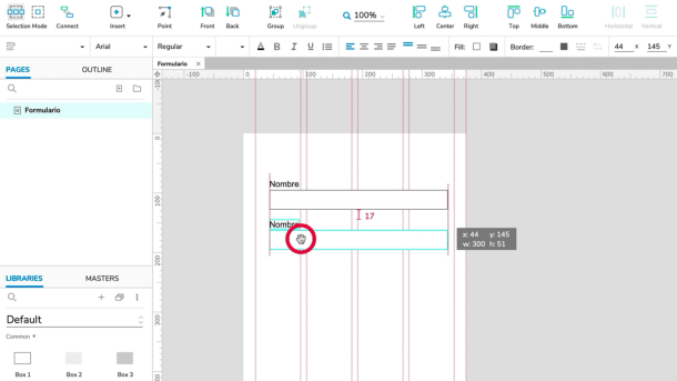 Tutorial Axure: como criar um formulário interativo 3