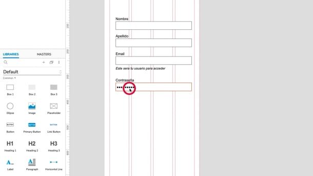 Tutorial Axure: como criar um formulário interativo 6