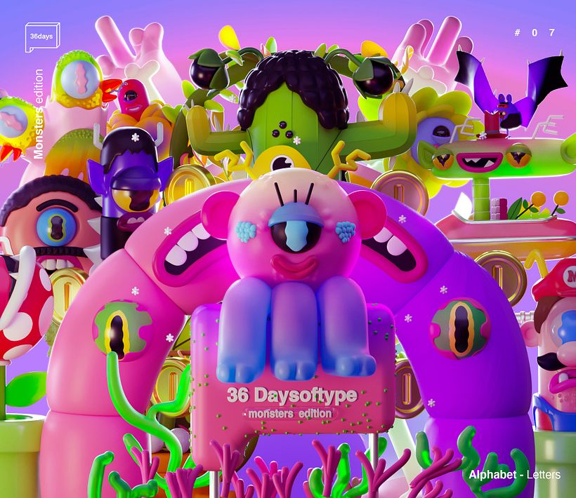 36DAYSOFTYPE MONSTERS 1