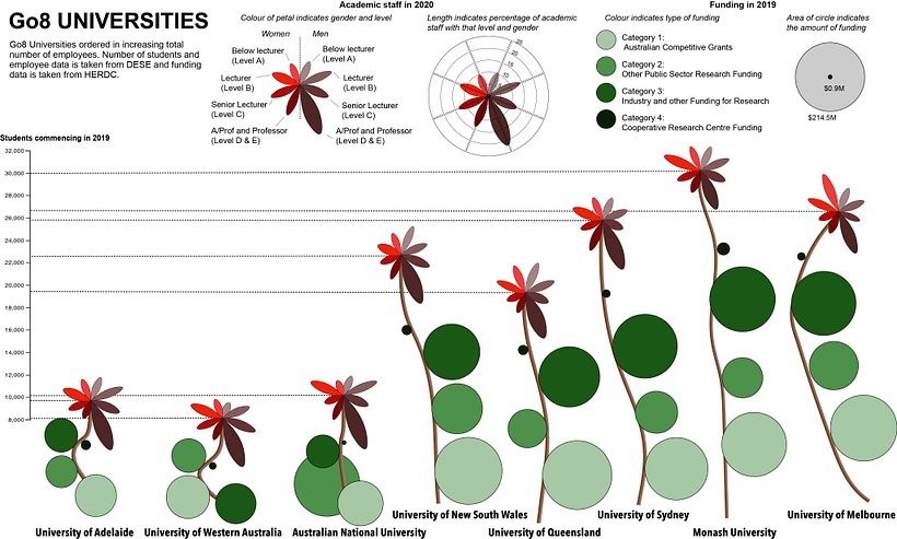 My project in Data Visualization and Information Design: Create a Visual Model course 3