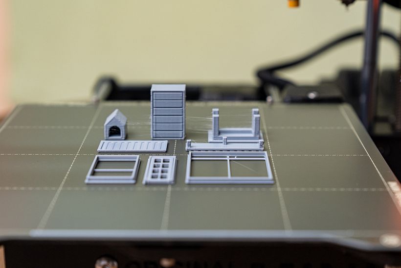 Ejemplo de una de mis piezas de impresión 3D. 