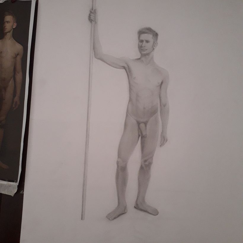 Mi Proyecto del curso: Dibujo realista de la figura humana 3