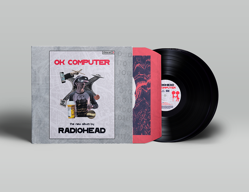 Radiohead - OK Computer (by @matheusffo_) 2