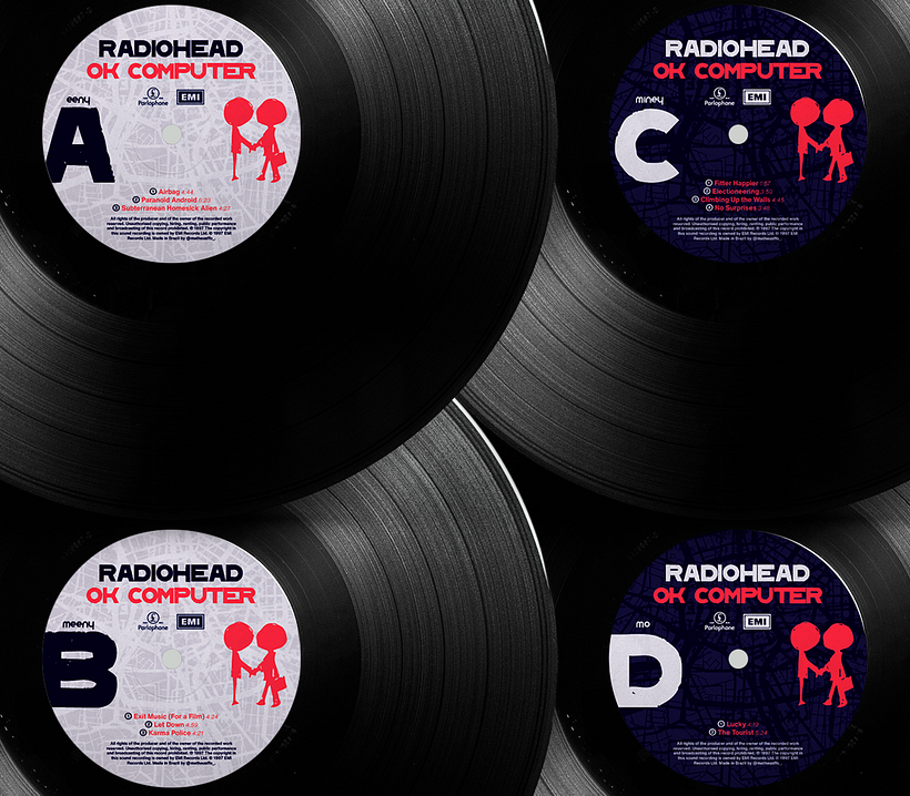 Radiohead - OK Computer (by @matheusffo_) 10